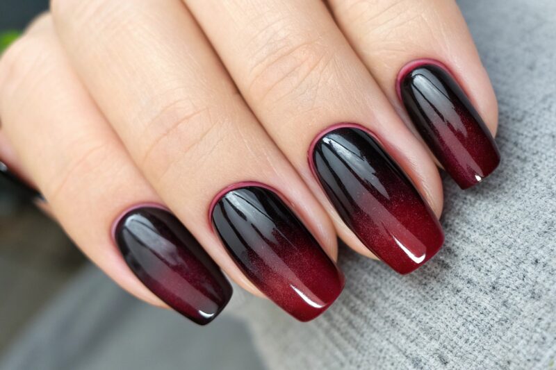 Red Ombre Nails with Black Tips: The Bold, Beautiful Trend Everyone’s Talking About